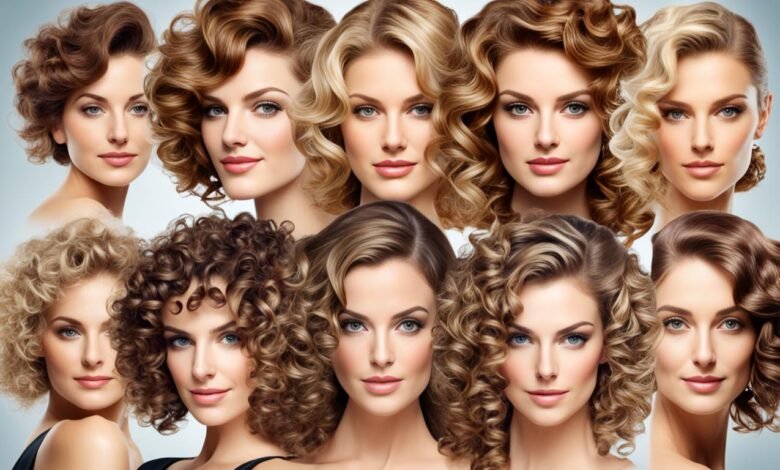 Curly Haircuts for Round Faces